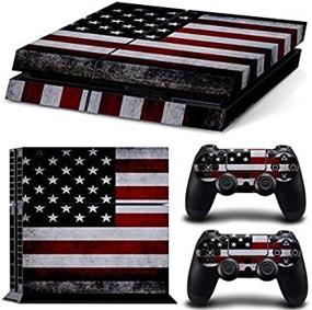 img 3 attached to 💯 DAPANZ American Skin Sticker Vinyl Decal Cover for Playstation 4 Console and Controllers: A Sleek and Stylish Upgrade