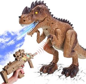 img 4 attached to 🦖 Dinosaur Realistic Shooting Tyrannosaurus Christmas: Unleash Your Inner Adventurer