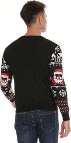 img 1 attached to Matching Christmas Snowflakes Sweater Pullover Outdoor Recreation