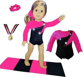 img 1 attached to Gymnastics Leotard American Doll Connections