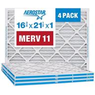 🔍 aerostar 16 8x21 2x1 merv" - improved seo-friendly product name: "aerostar 16 8x21 2x1 merv air filter logo