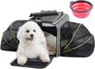 hellomiao carrier expandable airline approved removable dogs logo