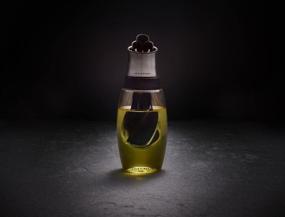 img 3 attached to COLE & MASON Duo Oil 🍾 & Vinegar Dispenser: Streamline Your Dressings with Style