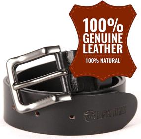 img 2 attached to 👔 Premium Mens Casual Belt by Logical Leather