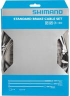 🚴 universal standard brake cable set by shimano, suitable for road bikes or mtb logo