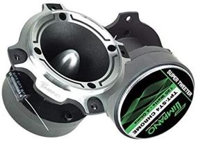 img 4 attached to Timpano TPT-ST4 Chrome 3.5 Inch Super Tweeter - Pro Car Sound System Bullet Tweeters (Pair)