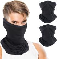 washable neck gaiter face scarf mask by sunland - 🧣 reusable dust wind bandana headband for fishing, hiking, cycling, and running logo