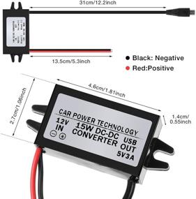 img 2 attached to 🔌 DC-DC Buck Converter Module: 12V to 5V Micro USB Power Adapter for Ring Alarm Keypad (2)