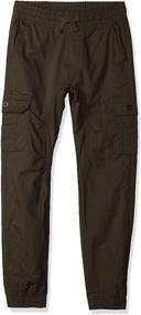 img 2 attached to Southpole Washed Stretch Ripstop Jogger Boys' Clothing