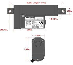 img 1 attached to 💪 Maximizing Linear Motion Efficiency with Stroke Linear Actuator Pounds