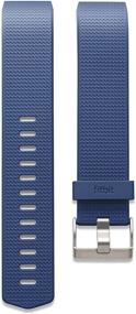 img 4 attached to 🔵 Большой голубой ремешок для аксессуаров Fitbit Charge 2