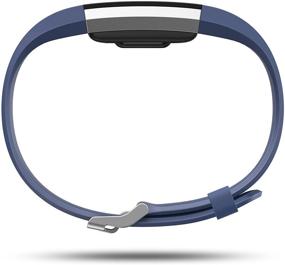 img 2 attached to 🔵 Большой голубой ремешок для аксессуаров Fitbit Charge 2