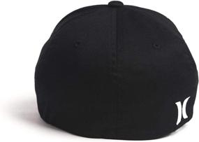 img 2 attached to 🧢 Hurley Men's One & Only Corp Flexfit Perma Curve Bill Baseball Hat: Premium Comfort and Style