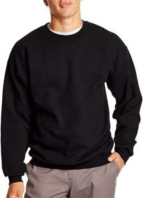 img 4 attached to Hanes Ultimate Heavyweight Fleece Sweatshirt Men's Clothing for Active