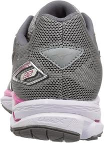 img 2 attached to 👟 Mizuno Women's Running Shoes in Gunmetal and Fuchsia