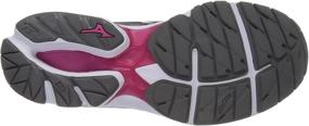 img 1 attached to 👟 Mizuno Women's Running Shoes in Gunmetal and Fuchsia