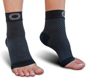 img 4 attached to 👣 Plantar Fasciitis Compression Socks with Arch Support - Ultimate Relief for Foot and Heel Pain - Better Than Night Splint Brace, Orthotics, Inserts, Insoles for Men & Women