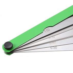 img 2 attached to Uxcell Measure Feeler Stainless 0 02Mm 1 0Mm