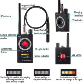 img 3 attached to 🔍 Bierdorf Hidden Device Detector: Advanced Anti-Spy RF Detector & Camera Finder