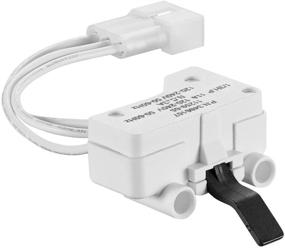 img 4 attached to 🔌 Dryer Door Switch Replacement Compatible with Whirlpool, Maytag & Kenmore Dryers | Replacing 3406107, 3406109