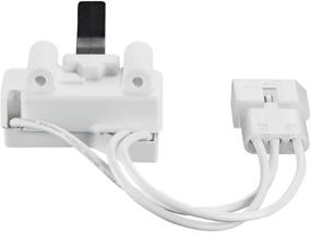 img 1 attached to 🔌 Dryer Door Switch Replacement Compatible with Whirlpool, Maytag & Kenmore Dryers | Replacing 3406107, 3406109