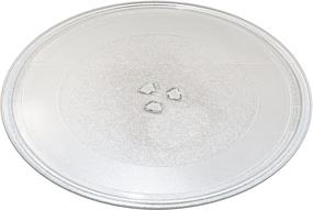 img 4 attached to 🍽️ HQRP 12.75" Glass Turntable Tray for Sears Kenmore LG GE 1B71961F 1B71961H 507049 2263672 WB49X10074 721.62622200 721.80022700 721.8954690 1B71961E Microwave Oven Cooking Plate