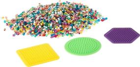 img 1 attached to 🍭 Unleash Your Creativity with Perler Beads Sweet Shoppe Fuse Bead Bucket Craft Activity Kit - 5005 pcs