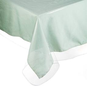 img 2 attached to 🔘 Durable Oblong Tablecloth: Yourtablecloth - High-Quality and Long-Lasting Table Cover