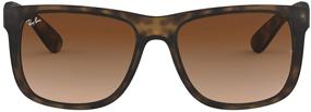 img 4 attached to 😎 Stylish Ray Ban RB4165 Justin Sunglasses with Gradient Lenses – A Must-Have for Trendsetters
