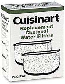 img 3 attached to Cuisinart Replacement Charcoal Water Filters - Set of 2