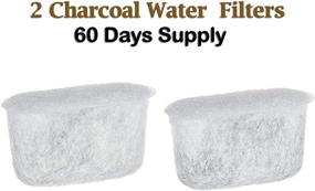 img 2 attached to Cuisinart Replacement Charcoal Water Filters - Set of 2