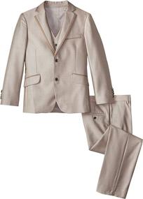 img 1 attached to I. Michael Big Boys' Tailored 3-Piece Suit