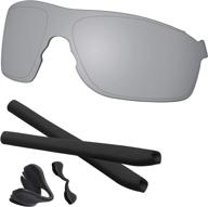 сменные поляризованные солнцезащитные очки predrox silver логотип