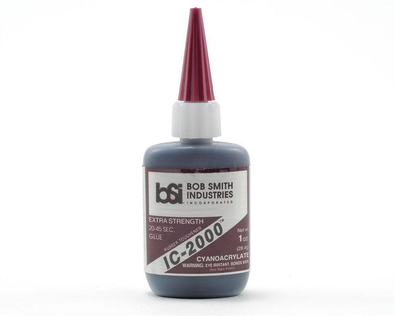 ic 2000 rubber toughened 1oz adhesive glue 로고