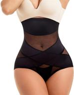 cohtb shapewear hi waist underwear slimming women's clothing logo