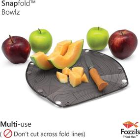 img 1 attached to Fozzils Snapfold Bowlz Set (2-piece Bowl)