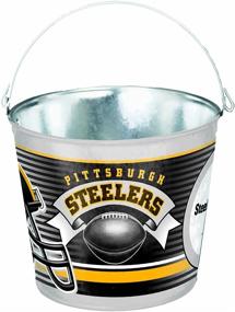 img 1 attached to Pittsburgh Steelers 5 Quart Galvanized Pail