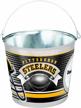 pittsburgh steelers 5 quart galvanized pail logo