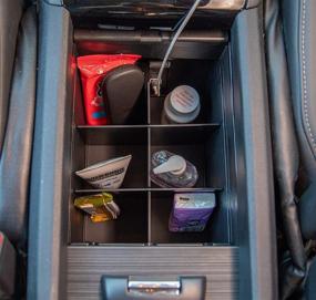 img 1 attached to Vehicle OCD: Premium Made-in-USA Center Console Organizer for Honda Pilot, Ridgeline, and Passport (2016-2022)