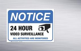 img 3 attached to 🔒 Enhance Security with PACK Video Surveillance Vinyl Sign