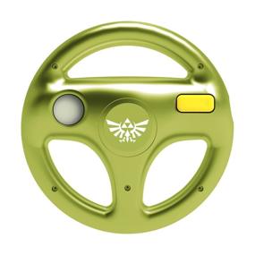 img 2 attached to HORI Mario Kart 8 Racing Wheel - Compatible with Nintendo Wii U and Wii