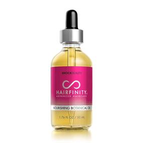 img 4 attached to 🌿 Hairfinity Botanical Hair Oil - Growth Treatment for Dry Damaged Hair and Scalp with Jojoba, Olive, Sweet Almond Oils - Silicone and Sulfate Free - 1.76 oz