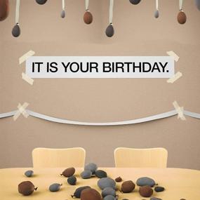 img 3 attached to 🎉 Office Dwight Theme Infamous Husband Birthday Party Decorations - Your Birthday Banner in Brown, Black, Grey Balloon with White Streamers Tape - Complete 49Pcs Kit