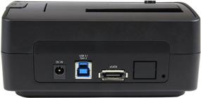 img 2 attached to 📁 StarTech.com USB 3.1/eSATA Drive Docking Station for 2.5"/3.5" SATA Drives - External USB 3.1 (10Gbps) Hard Drive Dock with UASP Technology (SDOCKU313E)