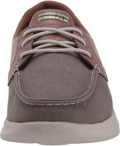 img 3 attached to Skechers Men's Walk 5 55502 Khaki: Ultimate Comfort for Every Step