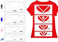 alignment t shirt guiding fashion drafting logo