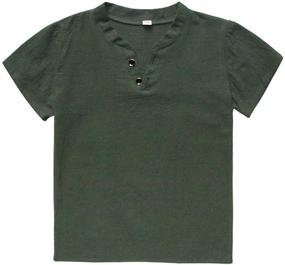 img 2 attached to 👕 Boys' Summer Cotton T-Shirt - Little Outfit Clothes