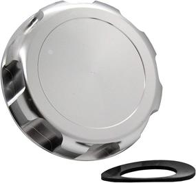 img 4 attached to OZ-USA JS Billet Gas Cap Silver for Kawasaki STX JH SX SS TS Jetski SXI 300 440 550 650 750 - High-Quality Upgrade for Enhanced Performance