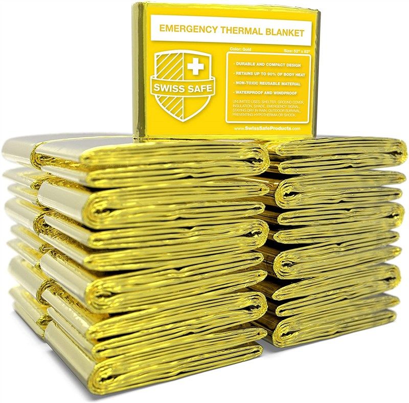 emergency mylar thermal blankets bulk 로고