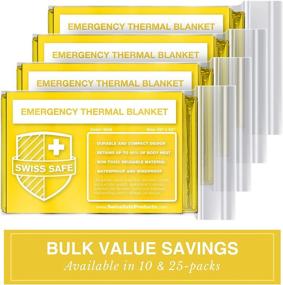 img 3 attached to Essential Mylar Thermal Blankets: Buy in Bulk for Emergency Situations